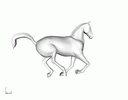 galloping horse