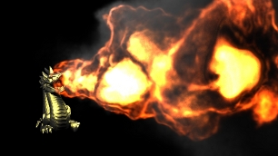 Animating fire with sound