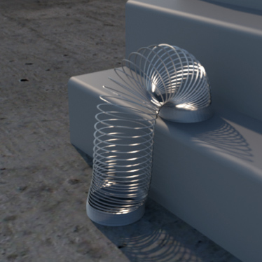 Animating elastic rods with sound