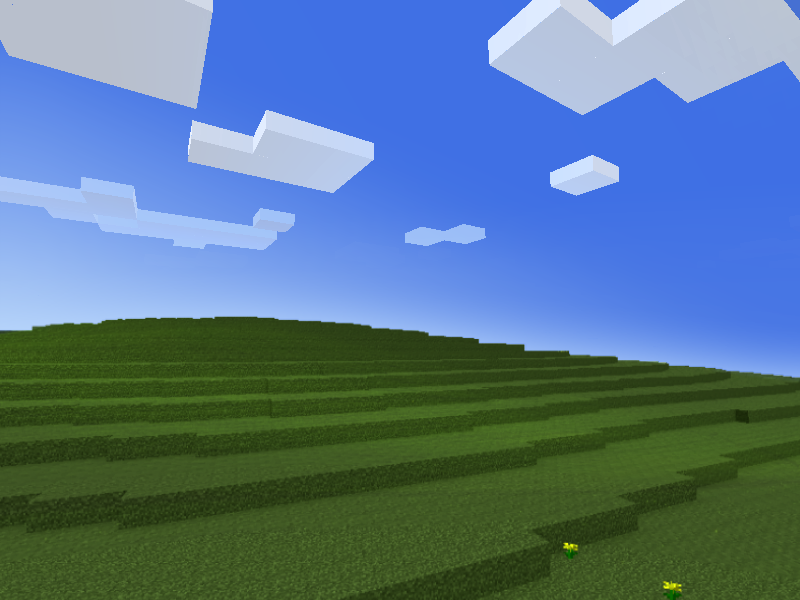 I Tried To Recreate The Windows Xp Background Bliss In Minecraft
