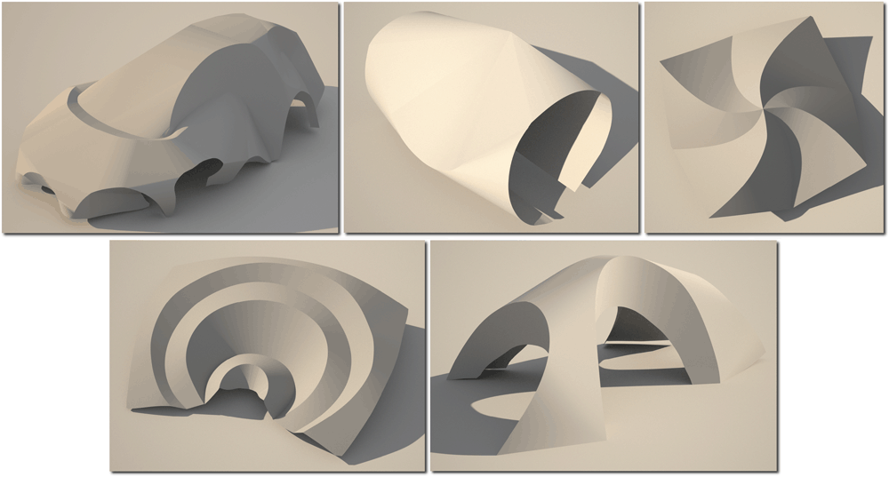 Curved Folding