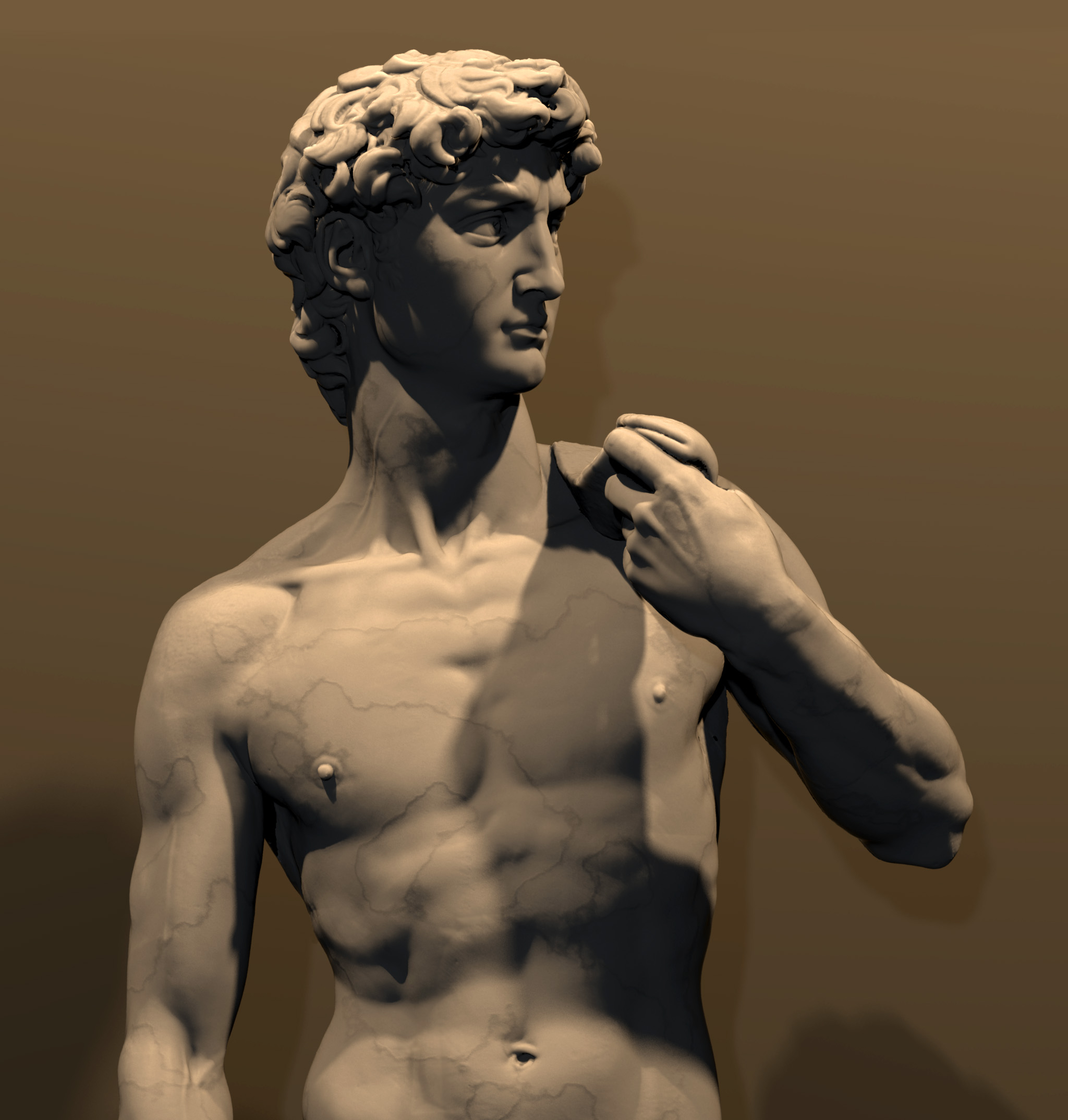 The Digital Michelangelo Project: 3D Scanning of Large Statues
