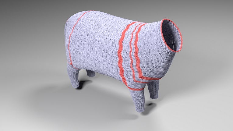 Sheep Sweater Curve Reparameterization