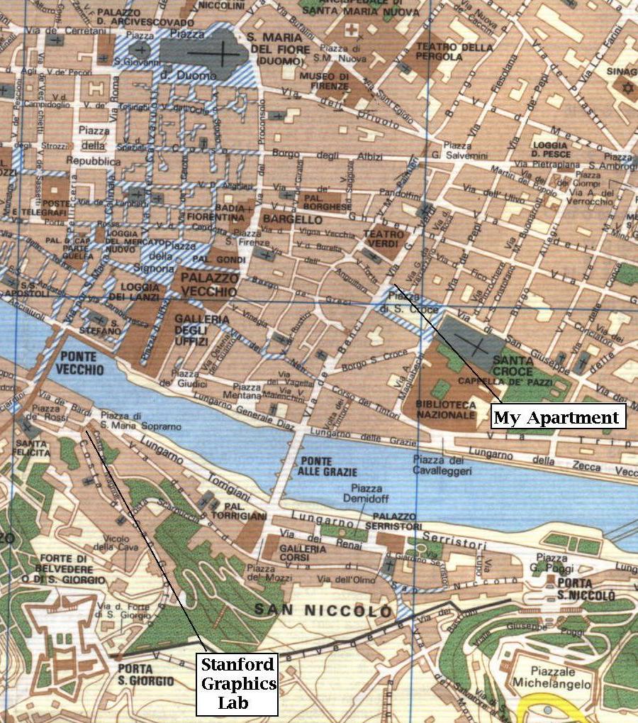 Map of Florence - Lucas Pereira