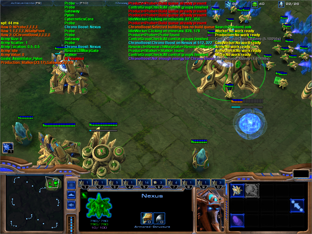 Matt s Webcorner Starcraft 2 Automated Player